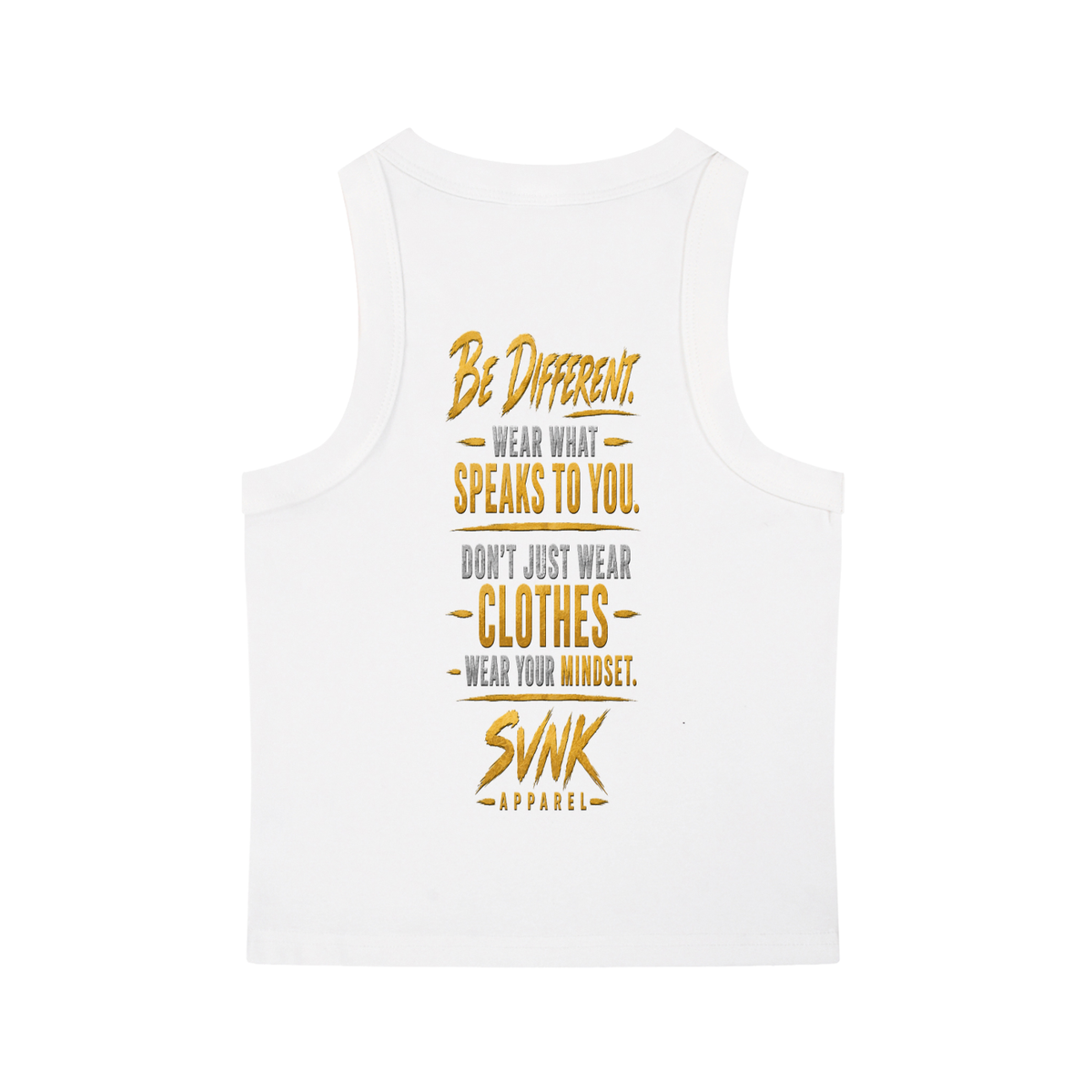 Woman's Wear Your Mindset Snow Washed Tank Top