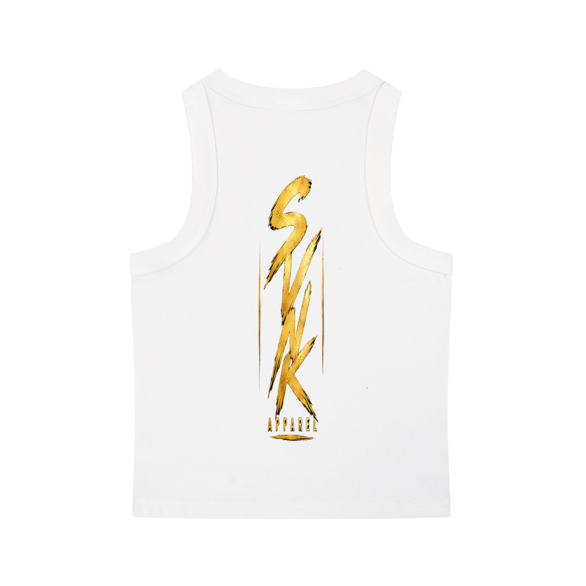 Snow Washed Tank Top Womens - Rear print only