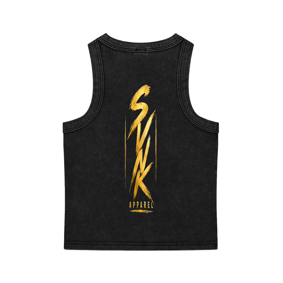 Snow Washed Tank Top Womens - Rear print only