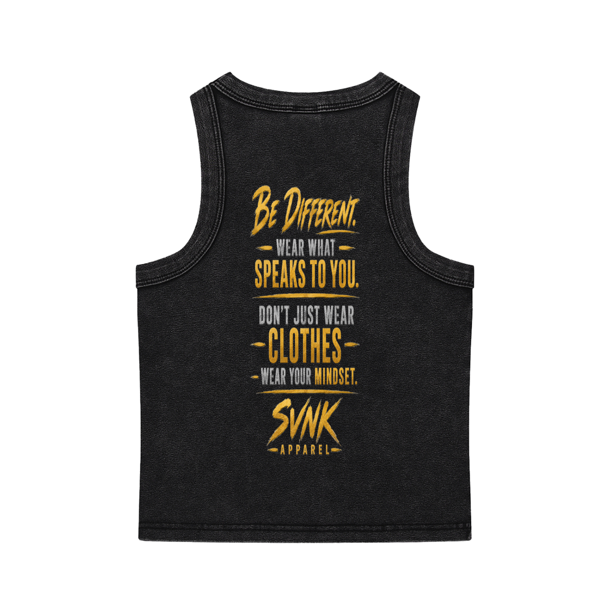 Woman's Wear Your Mindset Snow Washed Tank Top