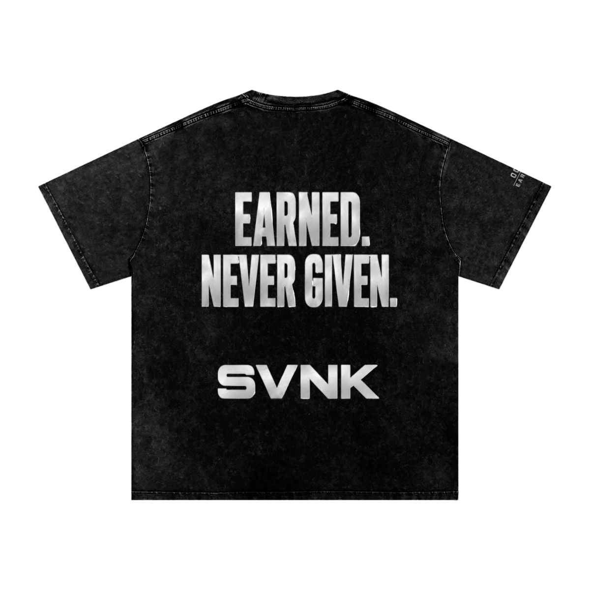 Origin Collection 003 - Earned - Snow Washed Oversized Cotton T-Shirt
