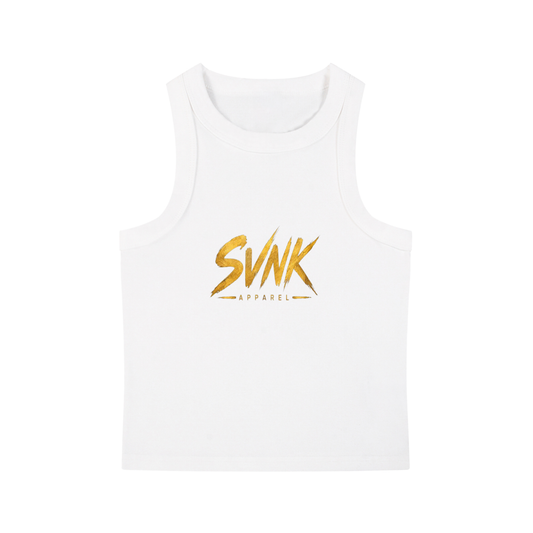 Snow Washed Tank Top Womens - Front print only
