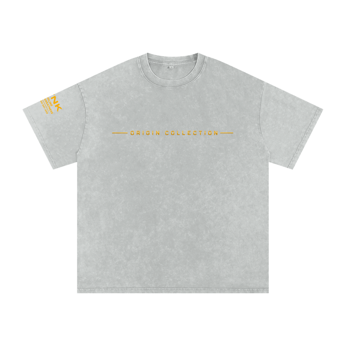 Origin Collection 001 - Origin - Snow Washed Oversized Cotton Tee