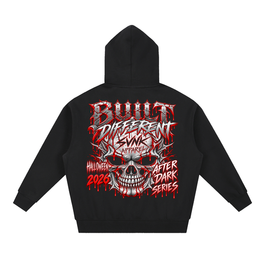 After Dark Series - Built Different Hoodie Poly/Cotton