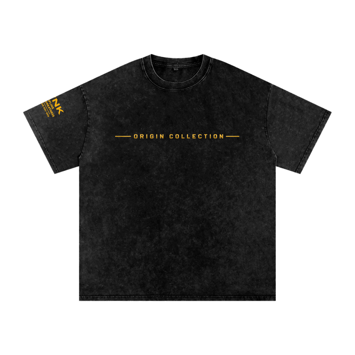 Origin Collection 001 - Origin - Snow Washed Oversized Cotton Tee