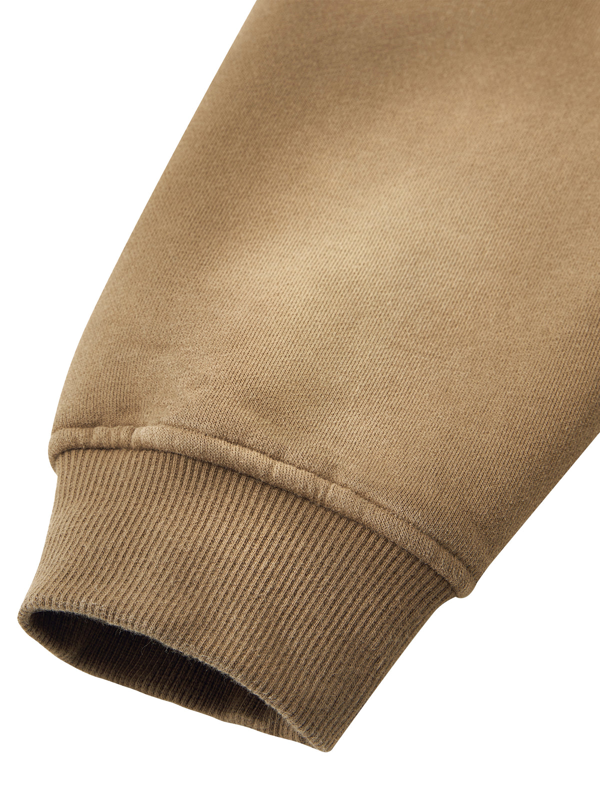 Unisex Sunfade Frayed Fleece Hoodie